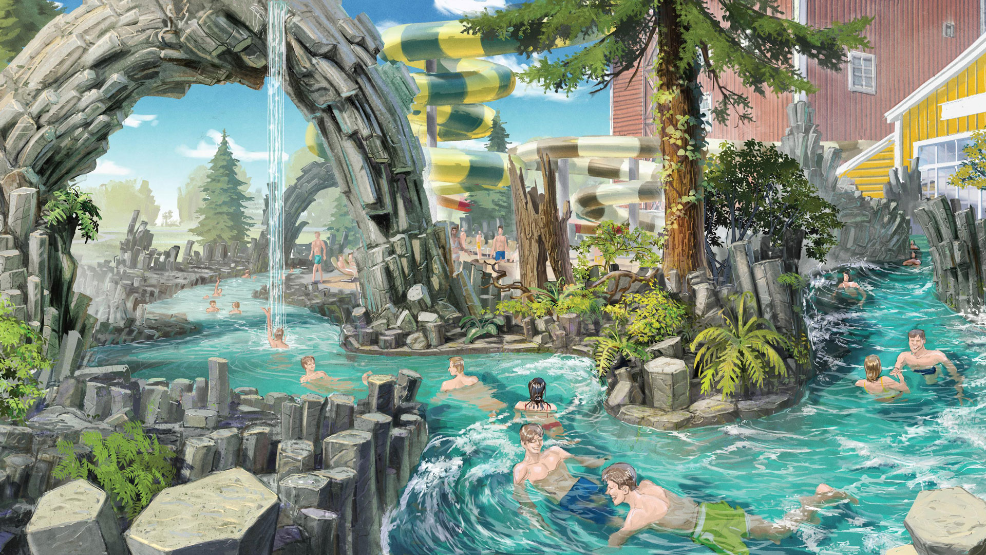 Rulantica : le chantier du parc aquatique d’Europa-Park en photos, ça progresse fort avant l’ouverture