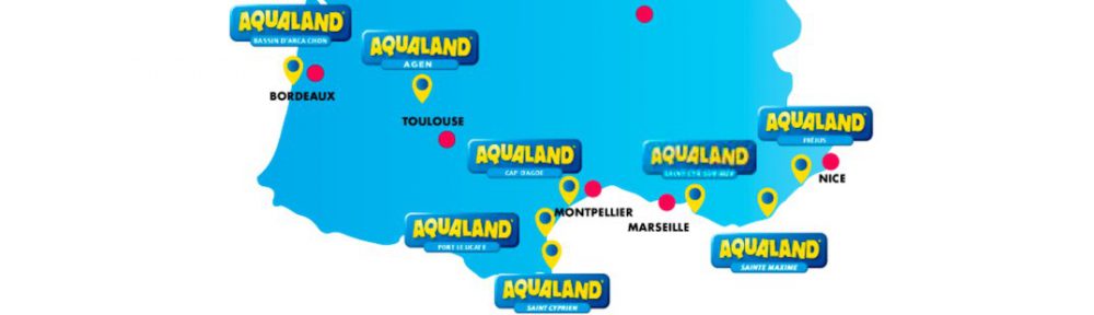 carte des aqualand en france