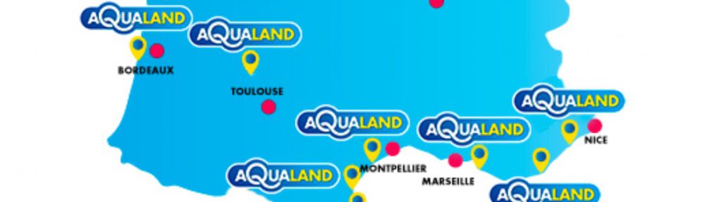 Carte Aqualand France