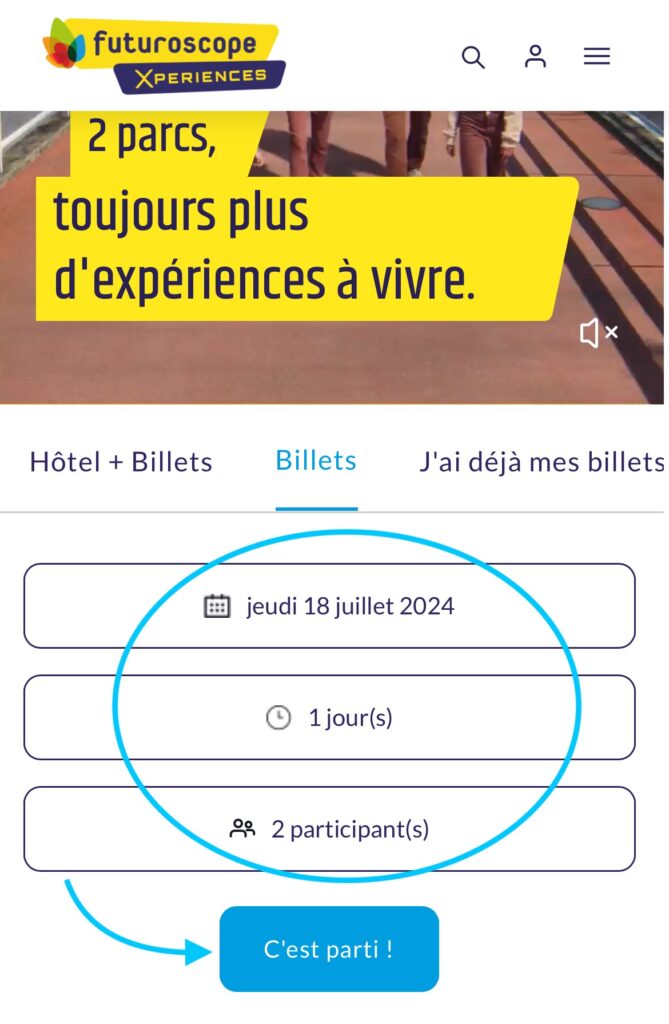acheter billet aquascope seulement sans billet ou séjour Futuroscope