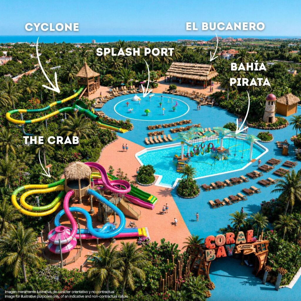 plan nouveauté caribe aquatic park 2026
